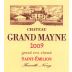 Chateau Grand Mayne 2009 Front Label