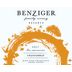 Benziger Organic Reserve Chardonnay 2017 Front Label