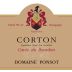 Domaine Ponsot Corton Cuvee du Bourdon Grand Cru 2018 Front Label