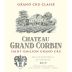 Chateau Grand Corbin 2015 Front Label
