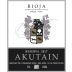 Bodega Akutain Reserva 2017  Front Label