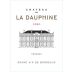 Chateau La Dauphine 2020 Front Label