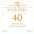 Maynard's 40 Years Old Aged Tawny Port Front Label