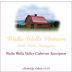 Walla Walla Vintners Cabernet Sauvignon 2009 Front Label