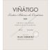 Bodegas Vinatigo Listan Blanco 2020 Front Label