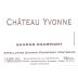 Chateau Yvonne Saumur Champigny Rouge 2019 Front Label