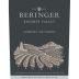 Beringer Knights Valley Cabernet Sauvignon 2018 Front Label