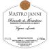 Mastrojanni Vigna Loreto Brunello di Montalcino 2016 Front Label