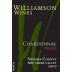Williamson Wines Amourette Chardonnay 2007 Front Label