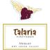 Talaria Vineyards Merlot 2015 Front Label
