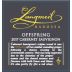 Langmeil Offspring Cabernet Sauvignon 2017 Front Label