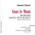 Emmanuel Giboulot Sous le Mont Hautes Cotes de Nuits 2018 Front Label