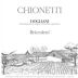 Chionetti Dolcetto di Dogliani Briccolero 2020 Front Label