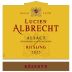 Lucien Albrecht Reserve Riesling 2025 Front Label