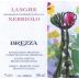 Brezza Langhe Nebbiolo 2023 Front Label
