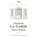 Chateau La Garde Pessac Leognan 2010 Front Label
