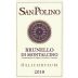 San Polino Brunello di Montalcino Helichrysum 2018 Front Label
