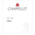 Chappellet Merlot 2016 Front Label