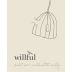Willful Willamette Valley Pinot Noir 2016 Front Label