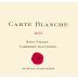 Carte Blanche Cabernet Sauvignon 2015 Front Label