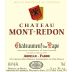 Chateau Mont-Redon Chateauneuf-du-Pape 2001 Front Label