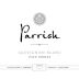 Parrish Family Vineyard Sauvignon Blanc 2015 Front Label