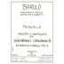 Canonica Giovanni Azienda Agricola Barolo Paiagallo 2014 Front Label