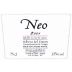 Bodegas Neo Neo 2001 Front Label