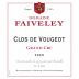 Faiveley Clos de Vougeot Grand Cru 2020 Front Label