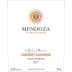 Mendoza Vineyards Gran Reserva Cabernet Sauvignon 2017 Front Label