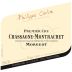 Philippe Colin Chassagne-Montrachet Morgeot Premier Cru Rouge 2018 Front Label