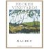 Becker Vineyards Malbec 2016 Front Label