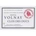 Domaine Marquis d'Angerville Volnay Clos des Ducs Premier Cru Monopole 1996 Front Label