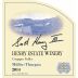 Henry Estate Muller Thurgau 2014 Front Label