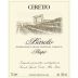 Ceretto Barolo Prapo 2014 Front Label
