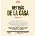 Bodegas Castano Detras de la Casa Syrah 2012 Front Label