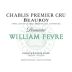 William Fevre Chablis Beauroy Premier Cru 2023 Front Label