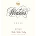 Waters Loess Vineyard Syrah 2008 Front Label