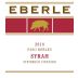 Eberle Steinbeck Vineyard Syrah 2018 Front Label