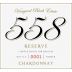 Vineyard Block Estate Block 558 Reserve Chardonnay 2015 Front Label
