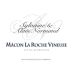 Domaine Normand Macon La Roche Vineuse 2019 Front Label