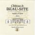 Chateau de Beau-Site Graves 2016 Front Label