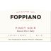 Foppiano Estate Pinot Noir 2018 Front Label