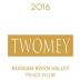 Twomey Russian River Pinot Noir 2016 Front Label