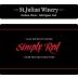 St Julian Winery Michigan Simply Red 2010 Front Label