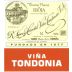 R. Lopez de Heredia Vina Tondonia Gran Reserva Rose 2009 Front Label