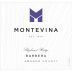 Montevina Barbera 2016 Front Label