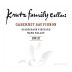 Krutz Family Cellars Stagecoach Vineyard Cabernet Sauvignon 2012 Front Label