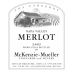 McKenzie-Mueller Vineyards & Winery Merlot 2002 Front Label