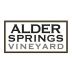Alder Springs Vineyard Signature Kinesis 2012 Front Label